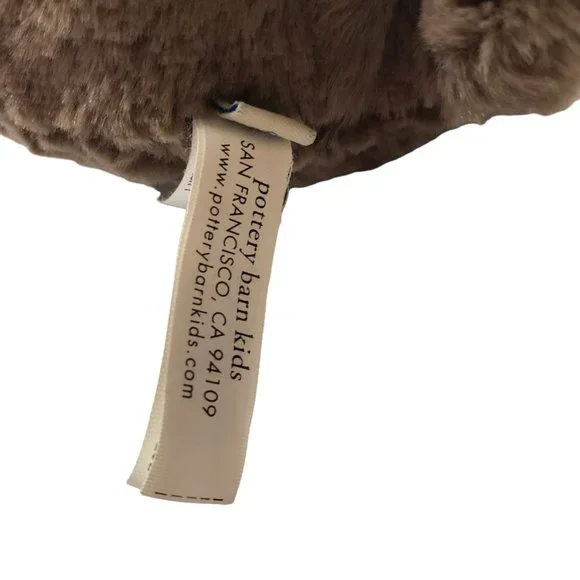 Pottery Barn Kids Teddy Bear Soft Toy Stuffed Animal. Brown. Medium. - Picture 6 of 10